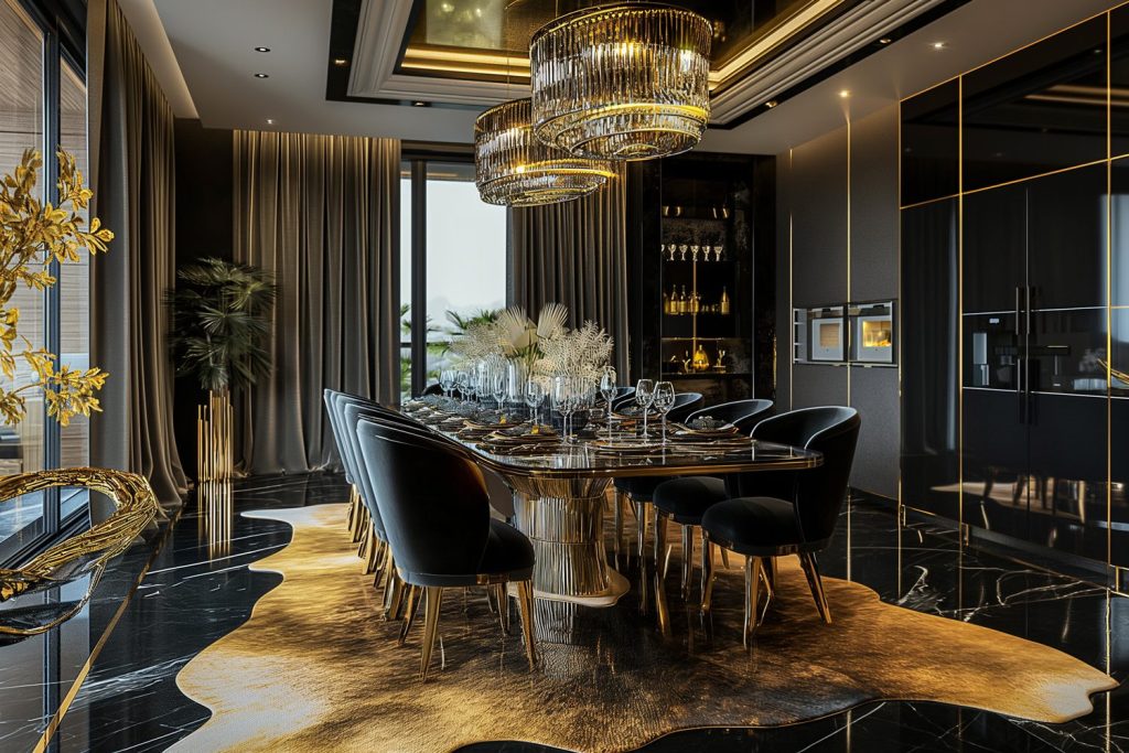 Tọa lạc tại một trong những vị trí đắt giá nhất thành phố, Penthouse Ultra Luxury không chỉ gây ấn tượng bởi quy mô mà còn bởi phong cách thiết kế nội thất tinh tế, sang trọng.